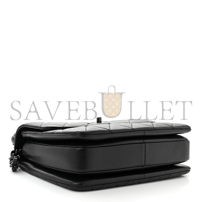CHANEL TRENDY CC LAMBSKIN FLAP BAG A92236 (25*17*9cm) 